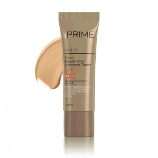 کرم ضدآفتاب رنگی پریم مدل Matex Tinted Rejuvinating SPF 50 حجم 40 میلی لیتر - 3