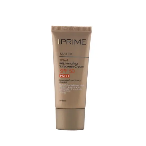 کرم ضدآفتاب رنگی پریم مدل Matex Tinted Rejuvinating SPF 50 حجم 40 میلی لیتر - 4