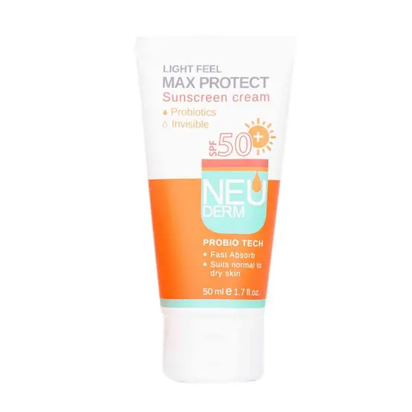 کرم ضد آفتاب نئودرم مدل MAX PROTECT حجم 50 میلی لیتر - 4
