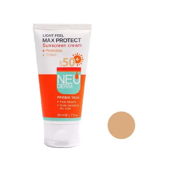 کرم ضد آفتاب نئودرم مدل MAX PROTECT حجم 50 میلی لیتر - 2
