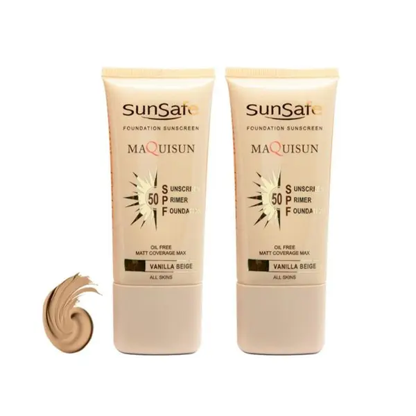 کرم ضد آفتاب رنگی سان سیف مدل N15 مقدار 40 گرم Sun Safe N15 Colorful Sunscreen Cream 40 gr - 2