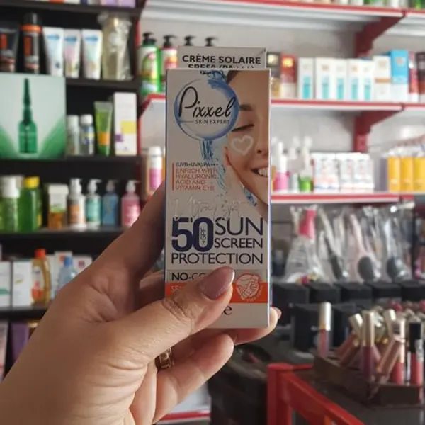 کرم ضد آفتاب پیکسل مدل No Color مناسب پوست خشک تا حساس حاوی SPF50 حجم 50 میلی لیتر - 2