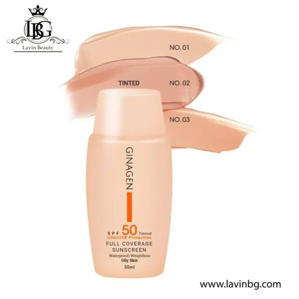 کرم ضد آفتاب ژیناژن سری OLY SKIN مدل INVISIBLE حجم 50 میلی لیتر - 5