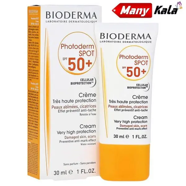 کرم ضد آفتاب بی رنگ بایودرما مناسب پوست نرمال تا خشک مدل +Photoderm Max SPF 50 - 6