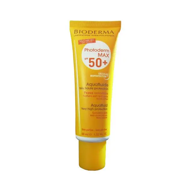 کرم ضد آفتاب بی رنگ بایودرما مناسب پوست نرمال تا خشک مدل +Photoderm Max SPF 50 - 2