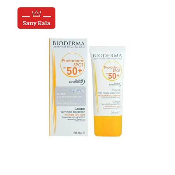 کرم ضد آفتاب بی رنگ بایودرما مناسب پوست نرمال تا خشک مدل +Photoderm Max SPF 50 - 5
