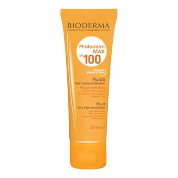 فلویید ضد آفتاب فتودرم مکس SPF100  بایودرما مناسب پوست‌های مختلط تا چرب 40 میلی‌لیتر - 2