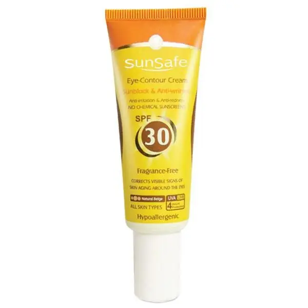 کرم دور چشم حاوی ضد آفتاب SPF30  سان سیف - 5