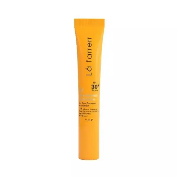 کرم ضد آفتاب دورچشم بدون رنگ لافارر SPF30 مدل مینرال مناسب انواع پوست حجم 30 میلی‌لیتر - 3