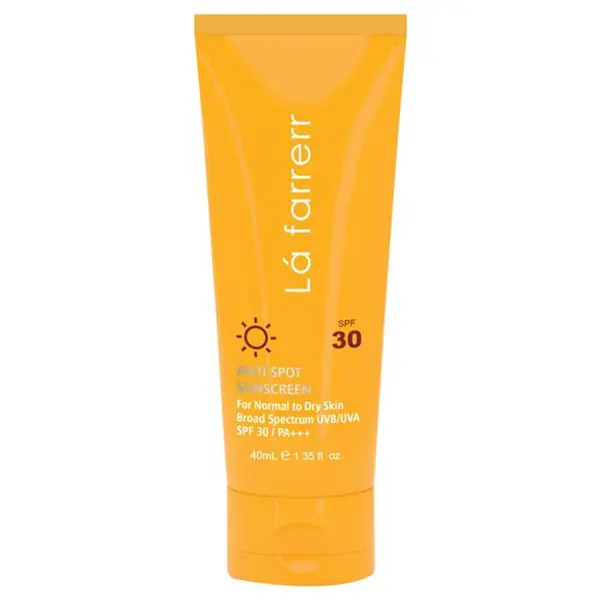 کرم ضد آفتاب و ضد لک بی رنگ لافارر SPF30 مخصوص پوست خشک و معمولی 40 میلی لیتر - 3