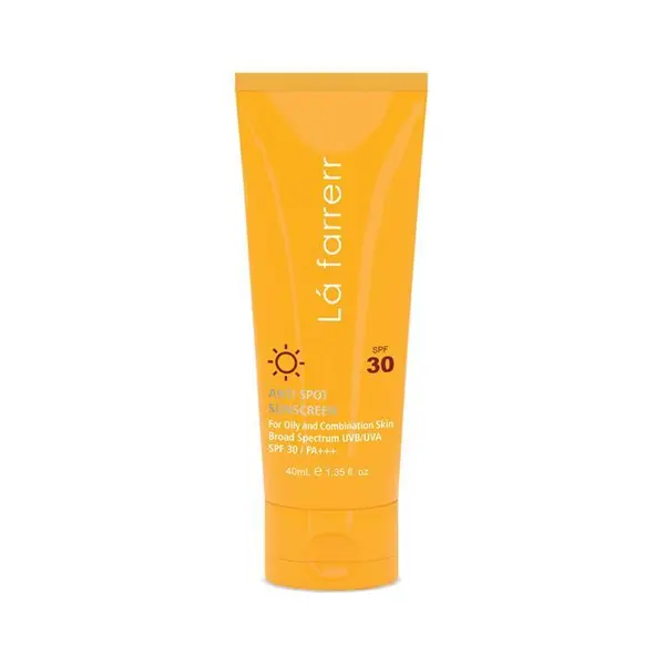 کرم ضد آفتاب و ضد لک بی رنگ لافارر SPF30 مخصوص پوست چرب و مستعد آکنه 40 میلی لیتر - 2
