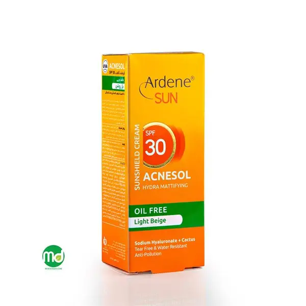 کرم ضدآفتاب SPF30 آکنه سول آردن  50 گرم - 4
