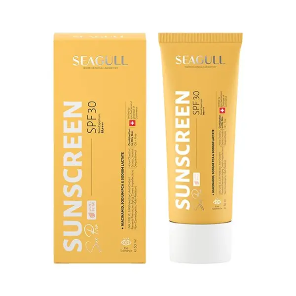 ضدآفتاب SPF30 رنگی فاقد چربی حجم 50 میل سی گل - 2