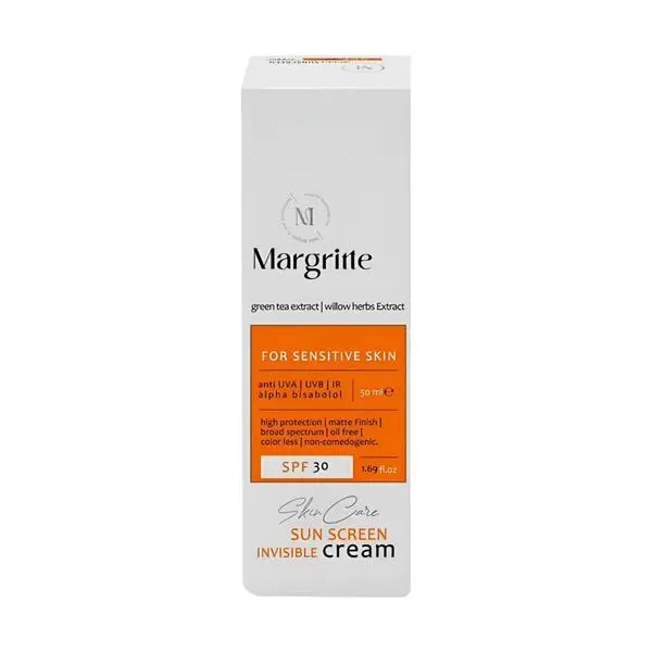 کرم ضد آفتاب رنگی بژ روشن مارگریت SPF 30 مناسب پوست های چرب و مستعد آکنه حجم 50 میلی‌لیتر - 3