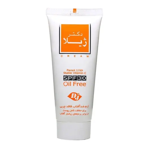 کرم ضد آفتاب SPF30 فاقد چربی بی رنگ دکتر ژیلا 65 گرم - 2