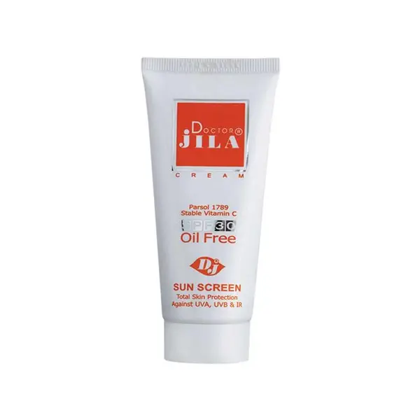 کرم ضد آفتاب SPF30 فاقد چربی بی رنگ دکتر ژیلا 65 گرم - 4