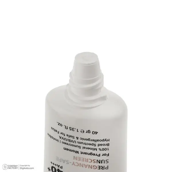 کرم ضد آفتاب مینرال بی رنگ مناسب خانم‌های باردار SPF40 لافارر 40 میلLa farrerr Pregnancy Safe Invisible Sunscreen for Pregnant Women SPF40 ـ لافارر - 4