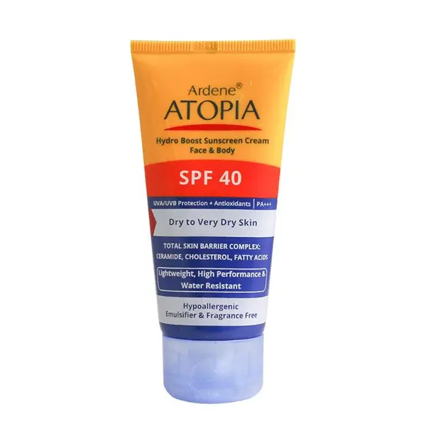 کرم ضد آفتاب رطوبت رسان SPF 40 آتوپیا آردن پوست خشک حجم 50 میل - 4