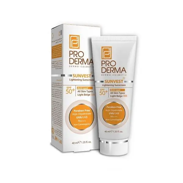 کرم ضد آفتاب و ضد لک پرودرما مدل SPF50 بژ طبیعی حجم ۴۰ میلی لیتر - 6