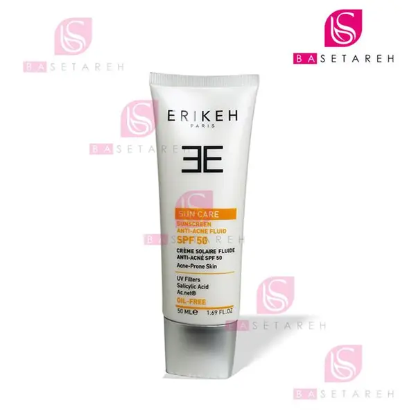 کرم ضد آفتاب و ضد لک SPF50 بی رنگ (اریکه) کد 01 - 4