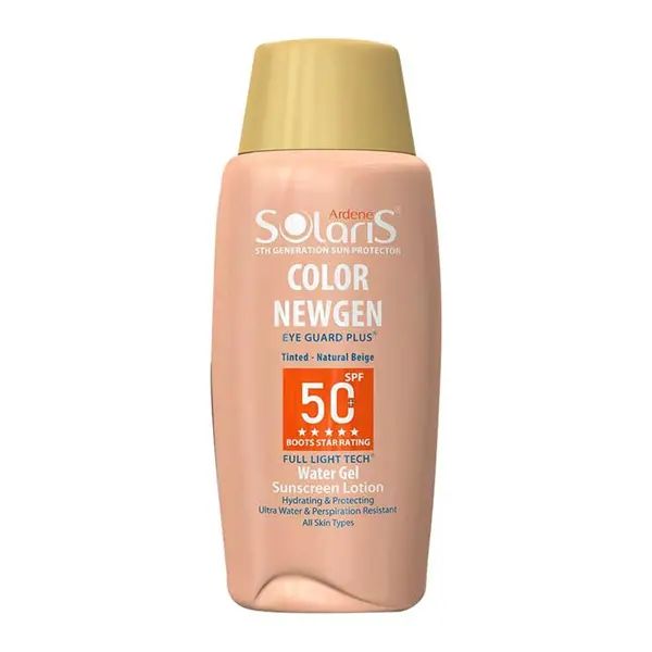 لوسیون ضد آفتاب کالر نیوژن SPF50 سولاریس آردن بژ طبیعی 100 میلی لیتر - 5