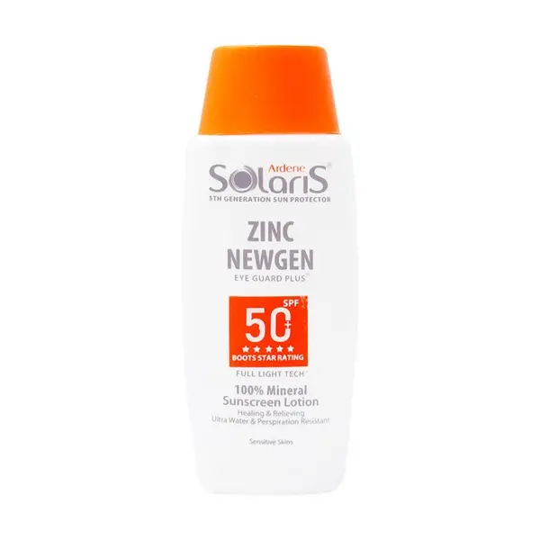 لوسیون ضد آفتاب فیزیکال آردن سولاریس مدل زینک نیوژن SPF 50 مناسب پوست حساس حجم 100 میلی لیتر - بی رنگ - 3