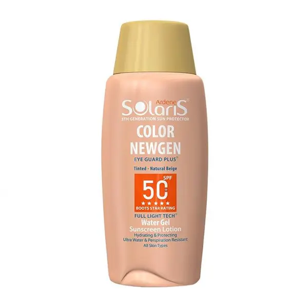 لوسیون ضد آفتاب کالر نیوژن SPF50 سولاریس آردن بژ طبیعی 100 میلی لیتر - 4