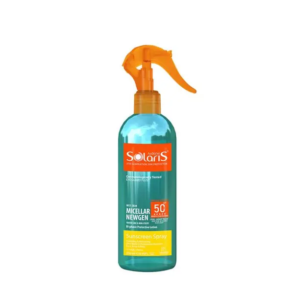 اسپری ضد آفتاب دوفاز میسلار نیوژن SPF50 سولاریس آردن 250 میلی لیتر - 6