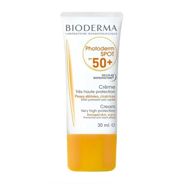 کرم ضد آفتاب بدون رنگ فتودرم اسپات ⁺SPF50 بایودرما 30 میلی لیتر - 3