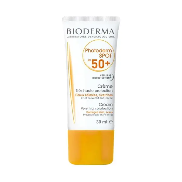 کرم ضد آفتاب بدون رنگ فتودرم اسپات ⁺SPF50 بایودرما 30 میلی لیتر - 5