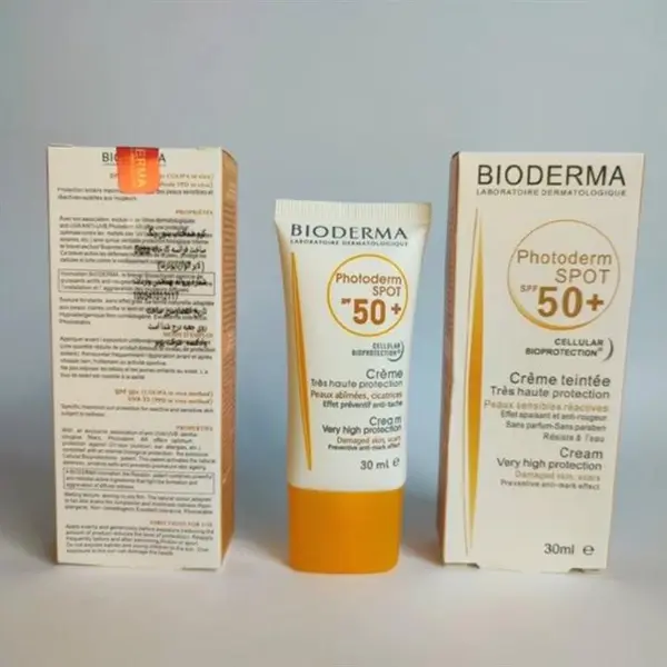 کرم ضد آفتاب بی رنگ بیودرما spf50 30 میل - 4