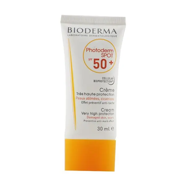کرم ضد آفتاب بدون رنگ فتودرم اسپات ⁺SPF50 بایودرما 30 میلی لیتر - 4