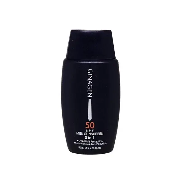 کرم ضد آفتاب بدون رنگ ژیناژن SPF 50 مدل 3in1 ‌مناسب برای انواع پوست حجم 50 میلی‌لیتر - 4