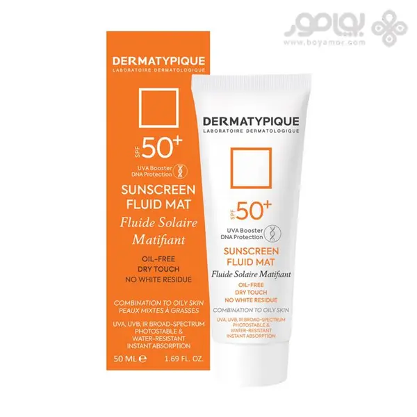 کرم ضد آفتاب ضد لک و روشن کننده SPF50 درماتیپیک 40 میلی لیتر - 5