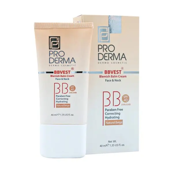 کرم ضد آفتاب و روشن کننده لک پوست بی رنگ SPF50 حجم 40 میلی لیتر پرودرما - 5