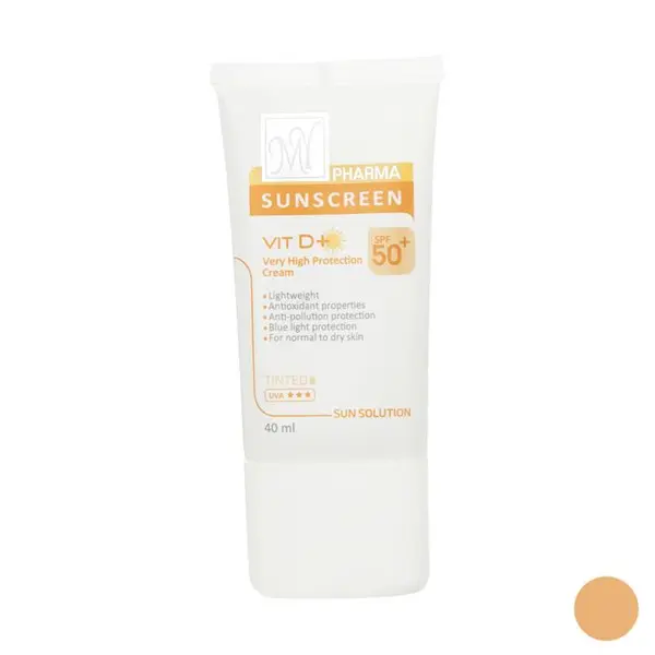 کرم ضد آفتاب رنگی مای فارما SPF50 مناسب انواع پوست حجم 40 میل - 2