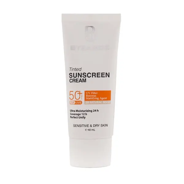 کرم ضد آفتاب  SPF50 بیزانس مناسب پوست خشک و حساس 40 میلی لیتر - 2