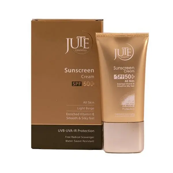 کرم ضد آفتاب رنگی SPF50 مناسب انواع پوست ژوت 40 میل-بژ روشن - 5