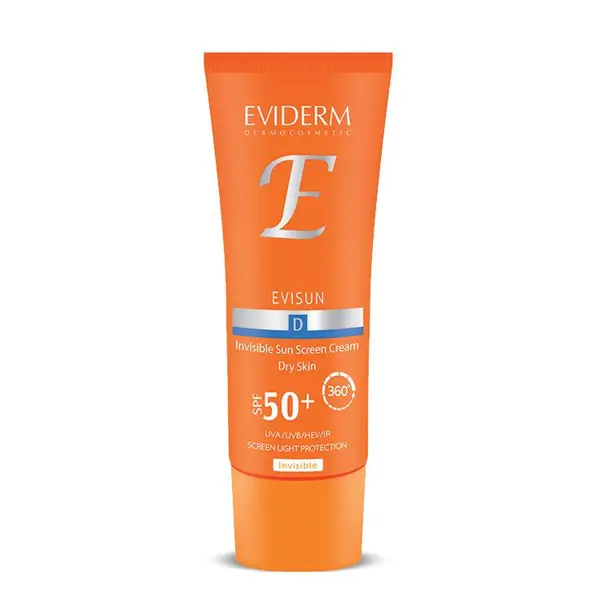 کرم ضد افتاب بی رنگ SPF50 مناسب پوست خشک اویدرم 40 میل - 4