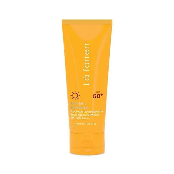 کرم ضد آفتاب و ضد لک بی رنگ لافارر SPF 50 مخصوص پوست خشک و معمولی 40 میلی لیتر - 3