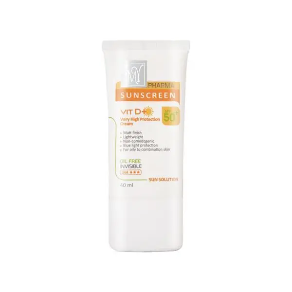 کرم ضد آفتاب رنگی مای فارما SPF50 مناسب انواع پوست حجم 40 میل - 5