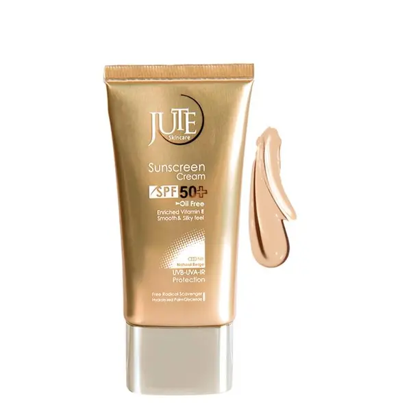 کرم ضد آفتاب رنگی SPF50 مناسب پوست چرب ژوت 40 میل-بژ طبیعی - 4