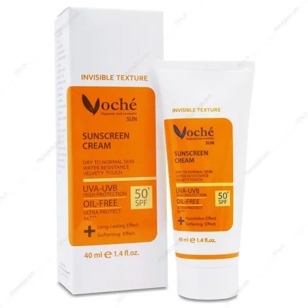 کرم ضد آفتاب بی رنگ  SPF50 وچه مناسب پوست خشک و معمولی 40 میلی لیتر - 3