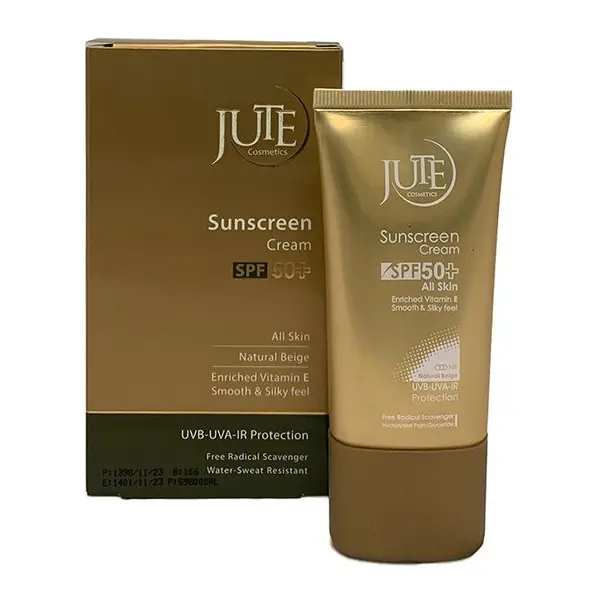 کرم ضد آفتاب رنگی SPF50 مناسب انواع پوست ژوت 40 میل-بژ طبیعی - 6