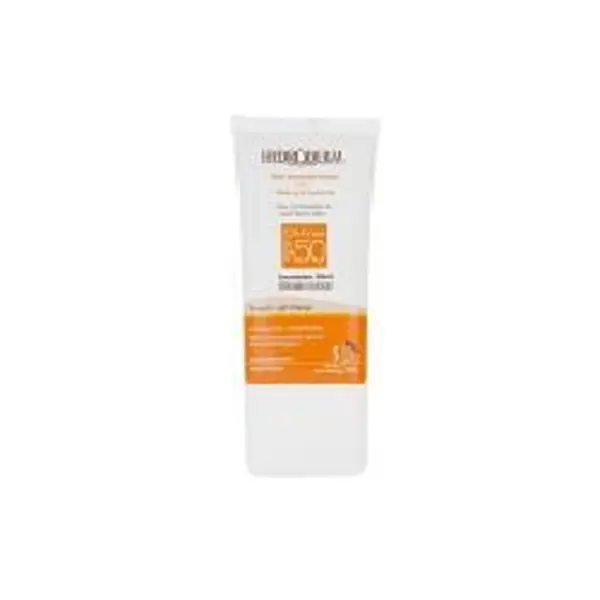 کرم ضد آفتاب رنگی SPF50 هیدرودرم مناسب پوست چرب و مختلط حجم 40 میل – بژ گندمی - 4