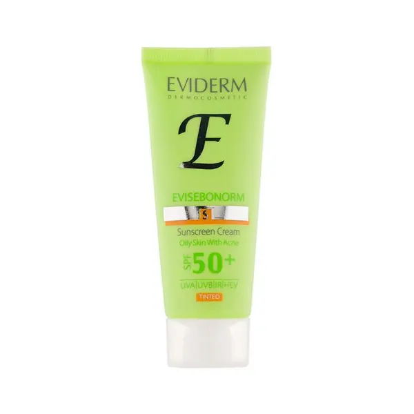 کرم ضدآفتاب SPF50  رنگی مناسب پوست های چرب دارای جوش اوی سبونورم اویدرم حجم 40 میلی گرم - 6
