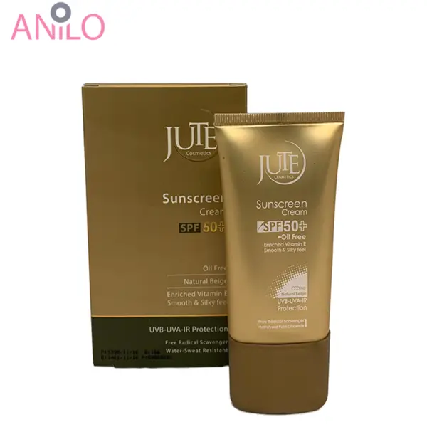 کرم ضد آفتاب رنگی SPF50 مناسب پوست چرب ژوت 40 میل-بژ طبیعی - 2