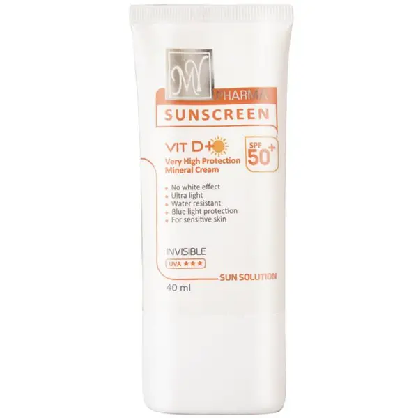 کرم ضد آفتاب رنگی مای فارما SPF50 مناسب انواع پوست حجم 40 میل