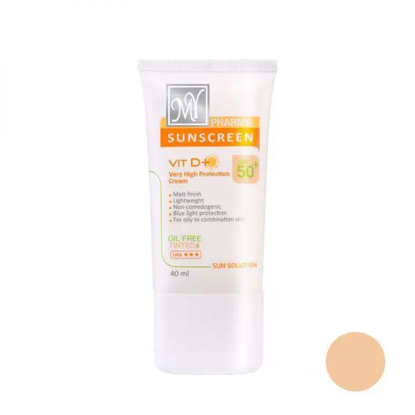 کرم ضد آفتاب رنگی مای فارما SPF50 مناسب انواع پوست حجم 40 میل - 6