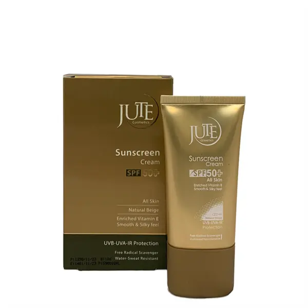 کرم ضد آفتاب رنگی SPF50 مناسب انواع پوست ژوت 40 میل-بژ طبیعی - 5